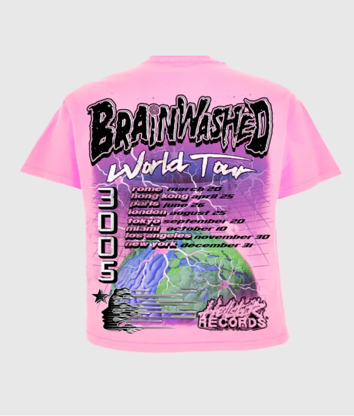 Hellstar Brainwashed World Tour T-Shirt - Image 2