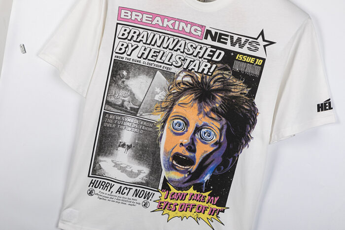 Hellstar Must be Stopped T-Shirt White - Image 4