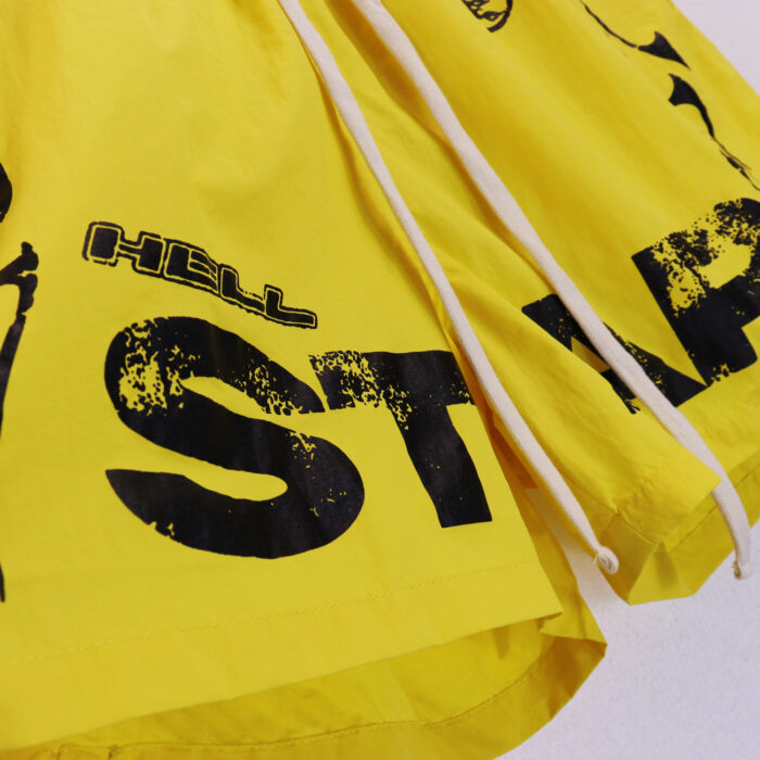 Hellstar Studios Records Star Shorts Yellow - Image 9