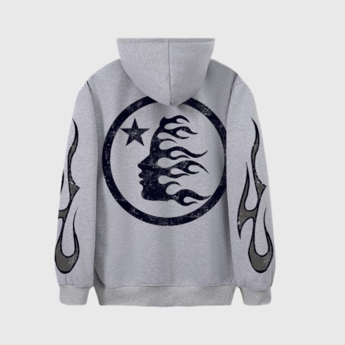Hellstar Sport Hoodie Grey - Image 2