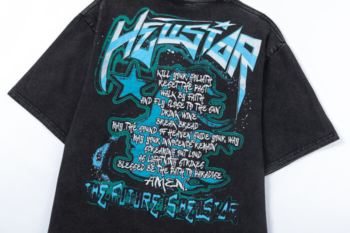 Hellstar The Future Iconic Tee Shirt Black - Image 5