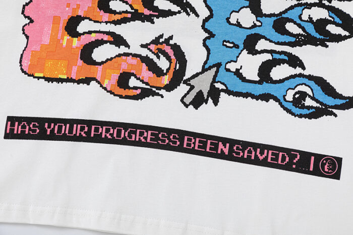 Hellstar Pixel T-Shirt White - Image 5