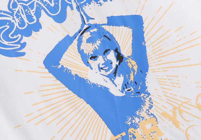 Hellstar Studios Yoga T-Shirt White - Image 5