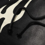 Hellstar Sports Flame Shorts Black - Image 5