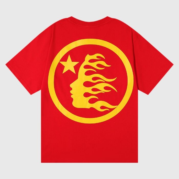 Hellstar No Guts No Glory T-Shirt Red - Image 2