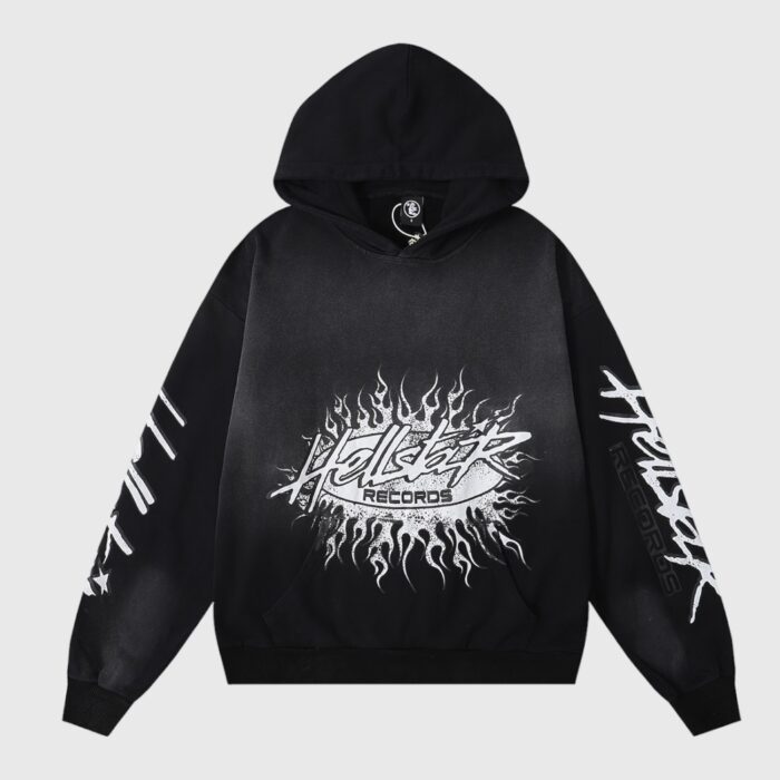 Hellstar Studios Records Vintage Tracksuit Black - Image 14