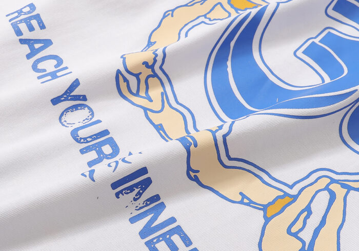 Hellstar Studios Yoga T-Shirt White - Image 8