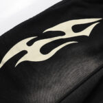 Hellstar Sports Flame Shorts Black - Image 8