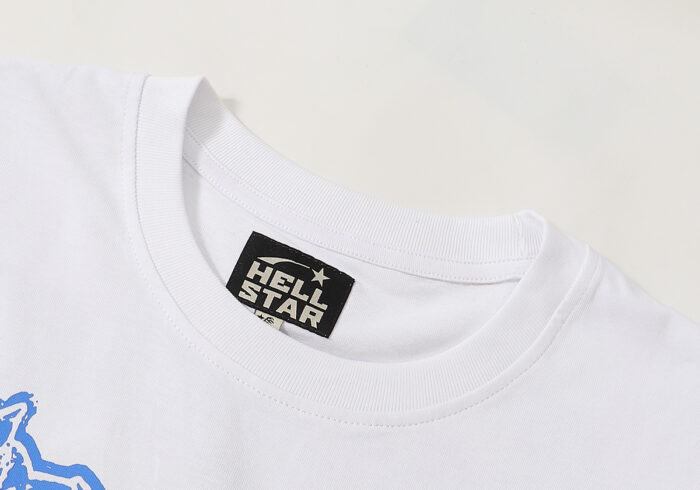 Hellstar Studios Yoga T-Shirt White - Image 9