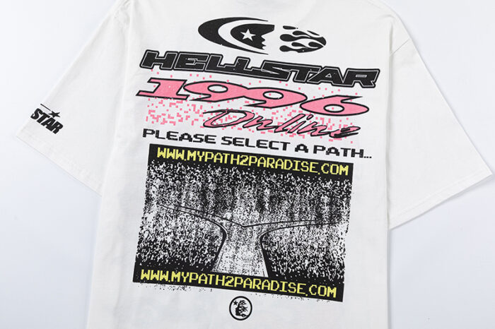 Hellstar Pixel T-Shirt White - Image 13
