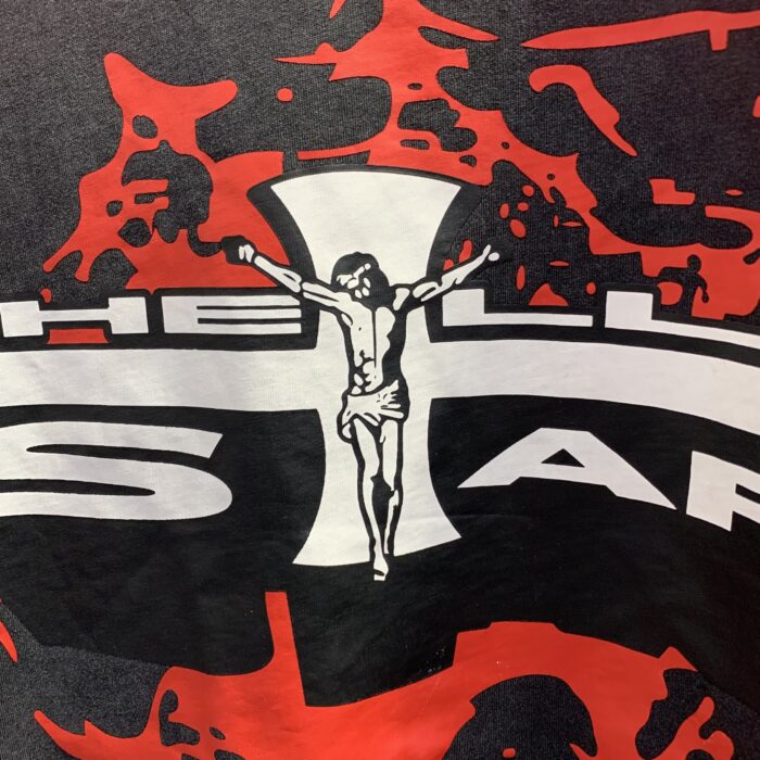 Hellstar Studios Jesus Emblem T-Shirt Black - Image 8