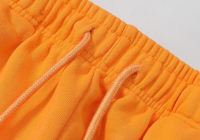 Hellstar Fire Orange Closed Elastic Bottom Sweatpants - Image 12