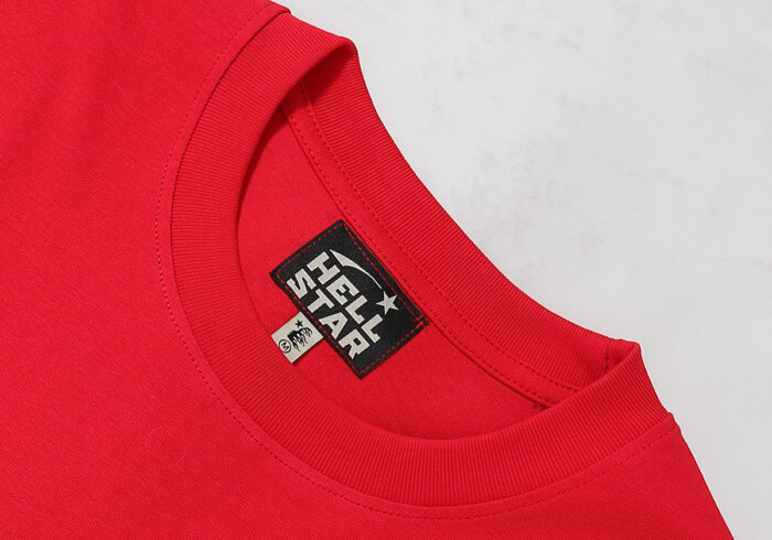 Hellstar No Guts No Glory T-Shirt Red - Image 3