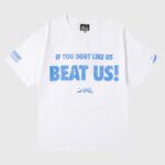 Hellstar Beat Us! T-Shirt White/Blue
