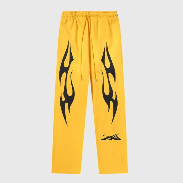 Hellstar Sports Tracksuit Yellow - Image 4