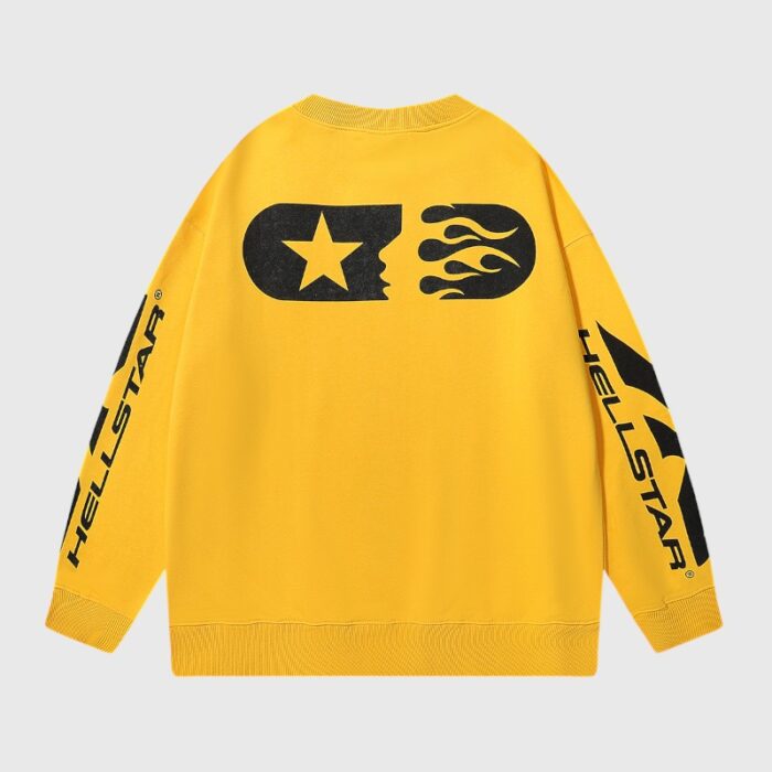 Hellstar Sports Tracksuit Yellow - Image 3