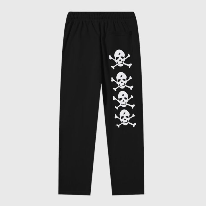 Hellstar If You Dont Like Us Beat Us Sweatpant Black - Image 2