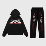 Hellstar Sports Tracksuit Black/Red