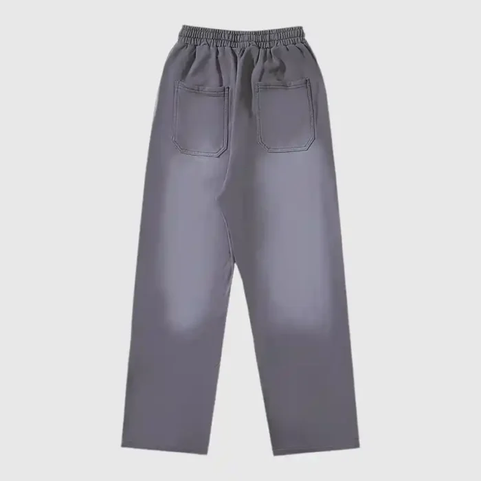 Hellstar Waxed Sweatpant 'Grey' - Image 2