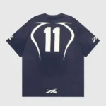 Hellstar Warm Up T- Shirt Blue - Image 2