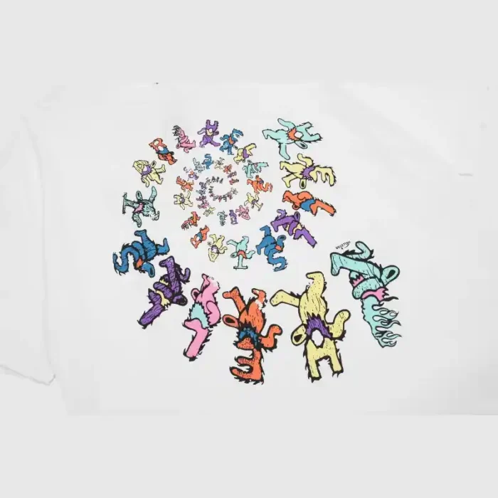 Hellstar-Dancing-Bears-T-Shirt-front-mid-view