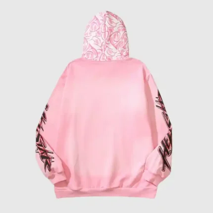 Hellstar-Brainwashed-Hoodie-Pink-back-view