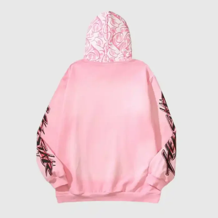 Hellstar-Brainwashed-Hoodie-Pink-back-view