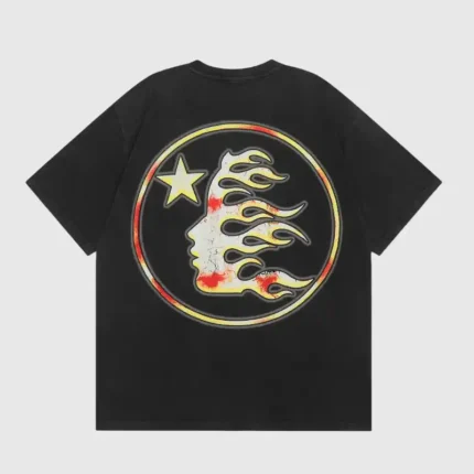 Hellstar-Records-T-Shirt-Black-back-view-1