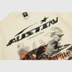 Hellstar-x-Post-Malone-Austin-Tee-Cream-close-up-view-1