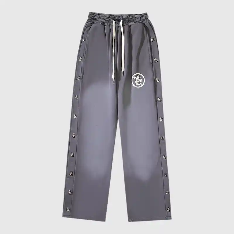 b0a97de8-Photoroom Hellstar Waxed Sweatpant 'Grey' - Image 1