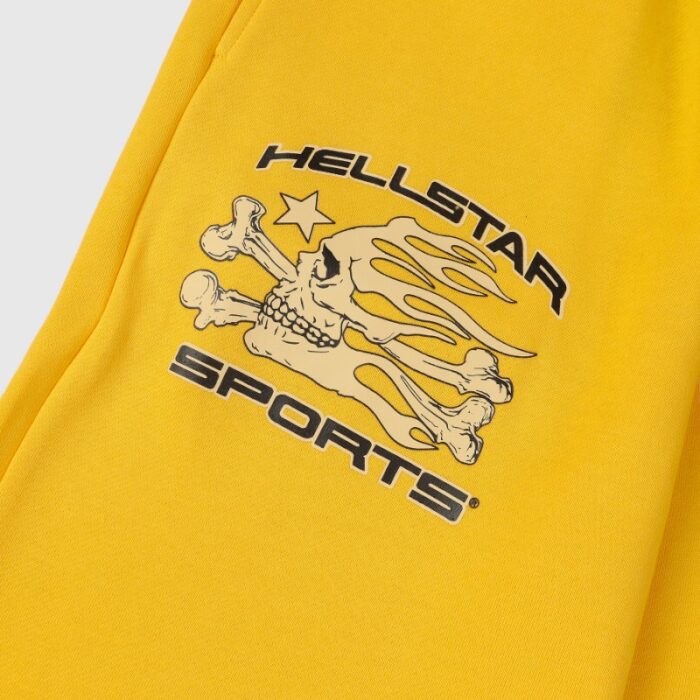 Hellstar Sports Yellow Sweatpant - Image 3