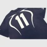 Hellstar Warm Up T- Shirt Blue - Image 3