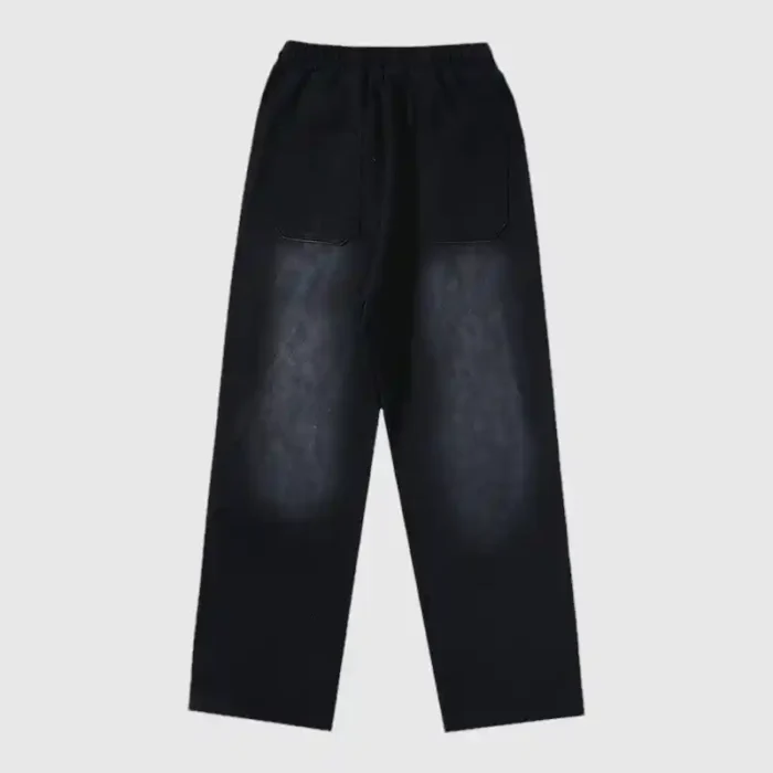 Hellstar Waxed Sweatpant 'Black' - Image 2