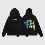 Hellstar Black Stars Gradient Hoodie