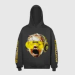 Hellstar With Crying Baby Graphic Hoodie black