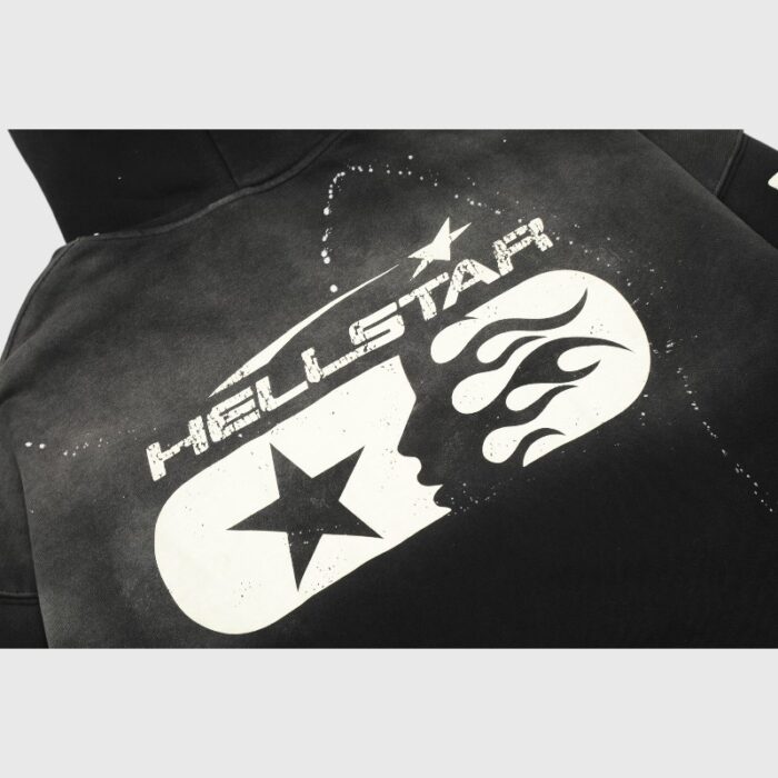 Hellstar Studios Zip Hoodie Black - Image 8