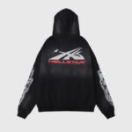 Hellstar Airbrushed Skull Hoodie - Image 2