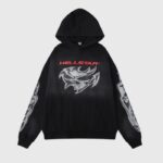Hellstar Airbrushed Skull Hoodie