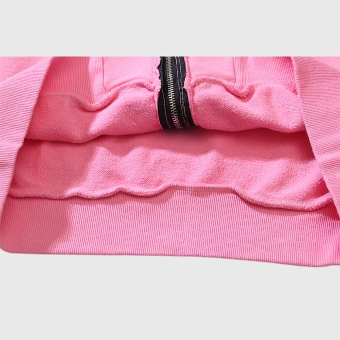 Hellstar Sports Zip-Up Hoodie Pink - Image 9