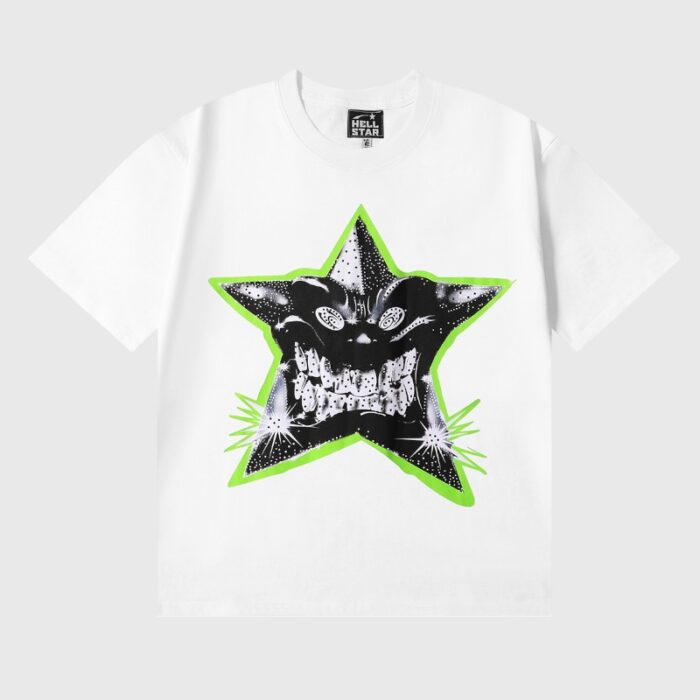 Hellstar Star white T-Shirt