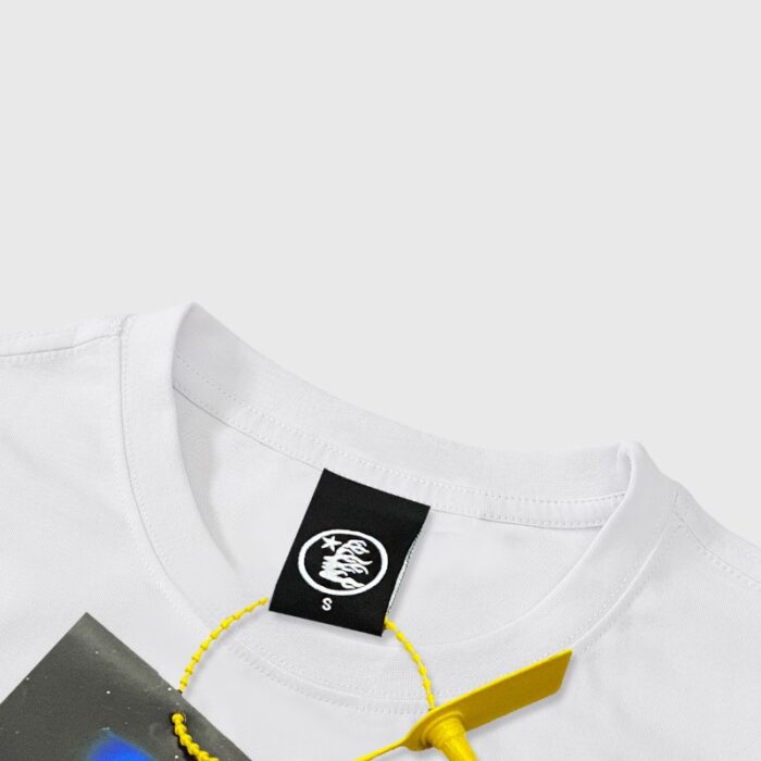 Hellstar Records print white T-shirt