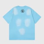 Hellstar Box Logo light blue T-shirt