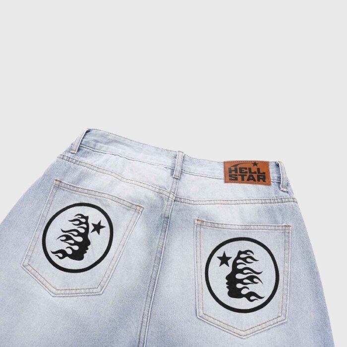 Hellstar Mens Jeans pant