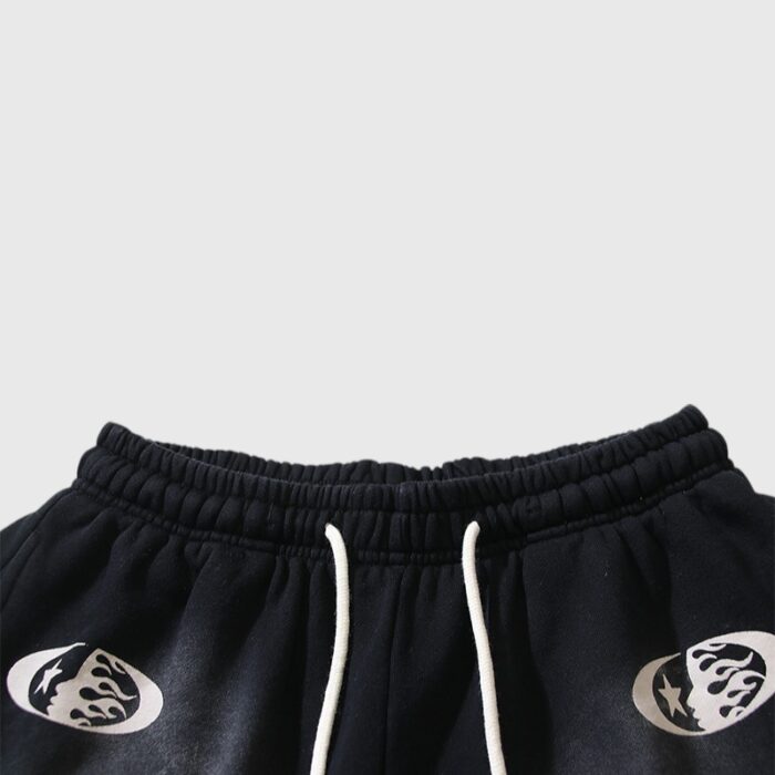 Hellstar Yoga Black Shorts