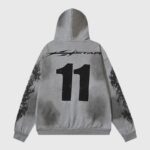 Hellstar Yoga Zip Up Hoodie back