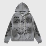 Hellstar Yoga Zip Up Hoodie