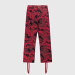 Hellstar supreme Cargo 'Camo' pant red front