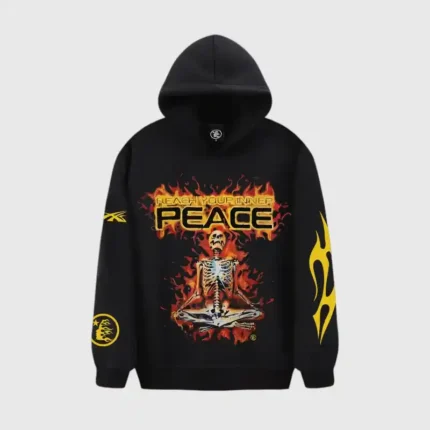 Hellstar Inner Peace Fire Hoodie