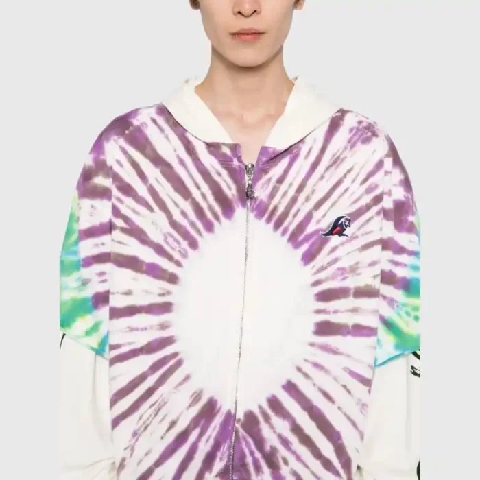 Hellstar tie-dye hoodie - Image 4