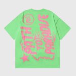 Hellstar Studios Jesus Emblem Lime T-Shirt - Image 2